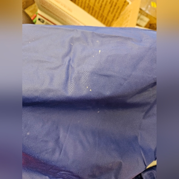 Vintage NFL New York Giants Blue and Red Vinyl Hooded Rain Poncho Unisex Adult - Picture 12 of 16